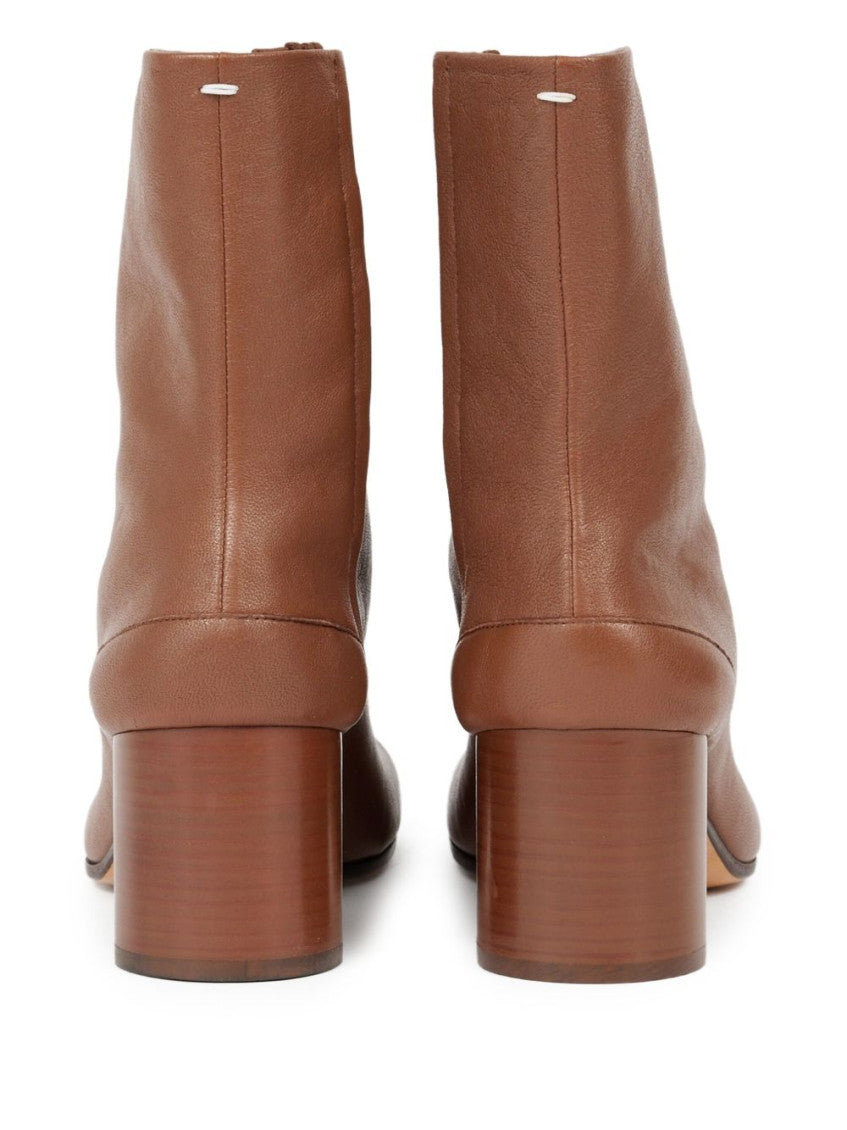 Brown Leather Ankle Boots 5