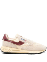 Maroon Logo Sneakers 1