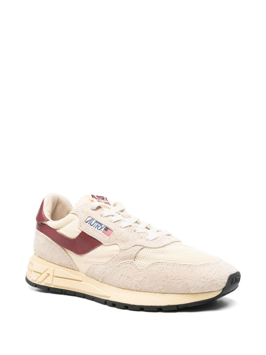 Maroon Logo Sneakers 3