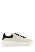 Off White Leather Sneakers 1
