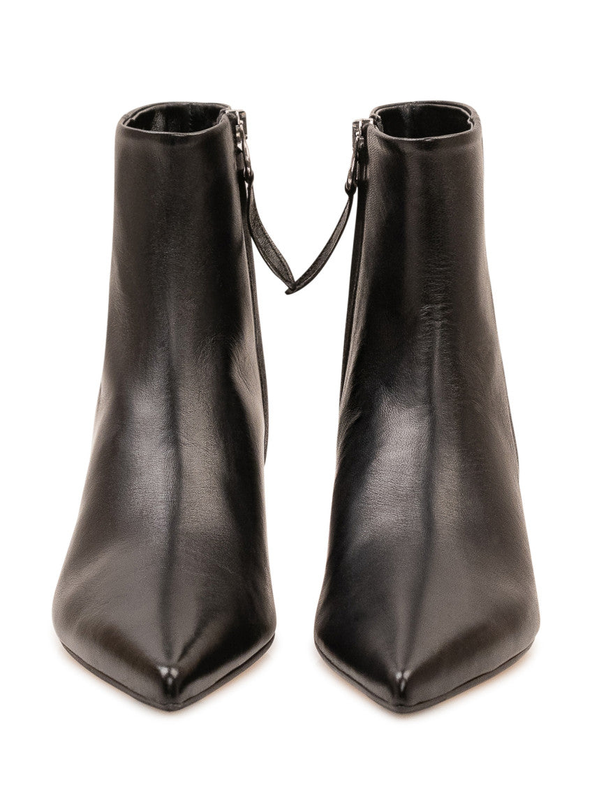 Black Leather Sofie Boots 2
