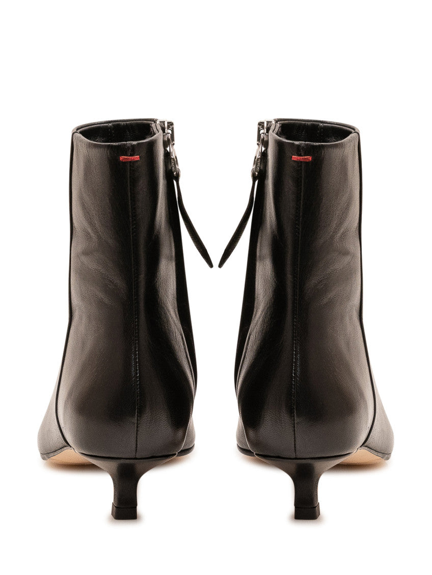 Black Leather Sofie Boots 3
