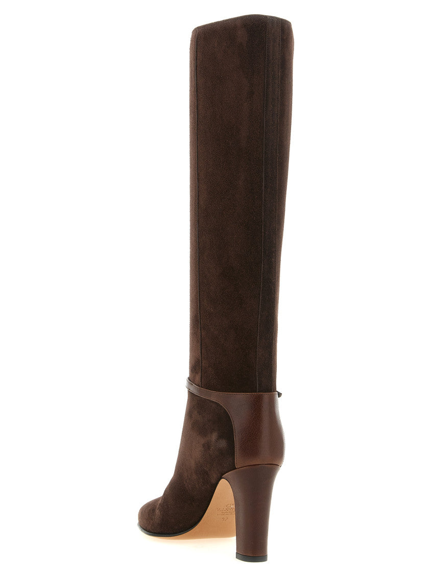 Brown Pattie Boots 3