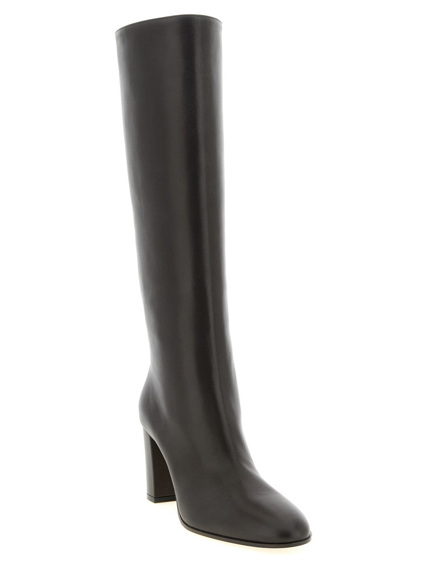 Brown Leather Boots 2