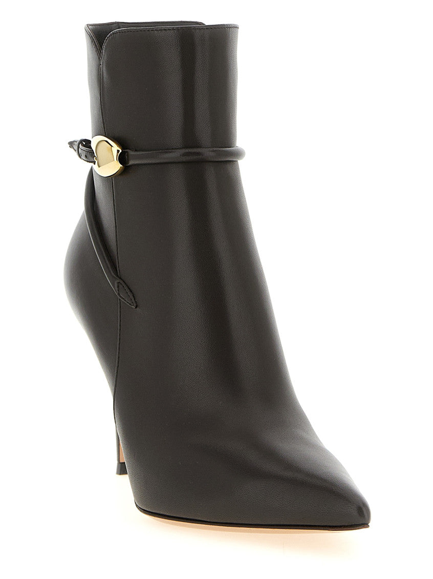 Brown Leather Ankle Boots 2