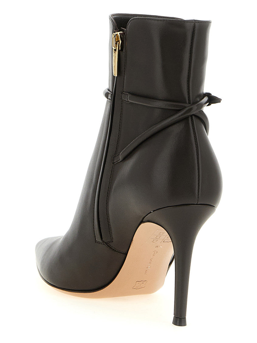 Brown Leather Ankle Boots 3