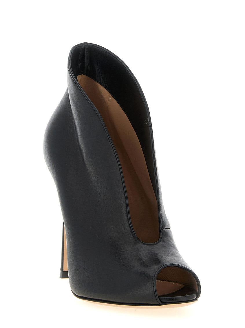 Black Leather Ankle Boots 2