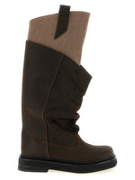 Brown Robin Leather Boots 1