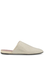 Beige Embellished Mules 1