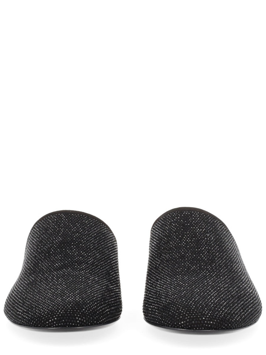 Black Slip-on Mules 3