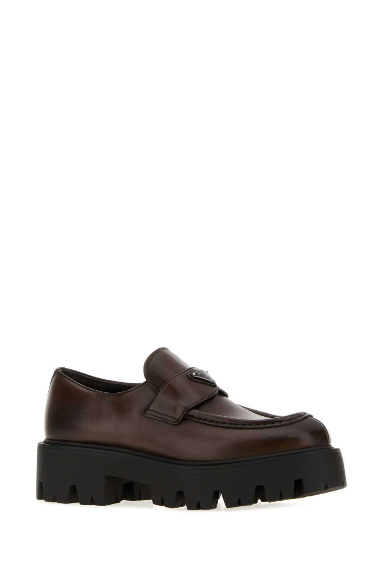 Brown Leather Loafers 2