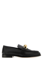 Black Leather Loafers 1