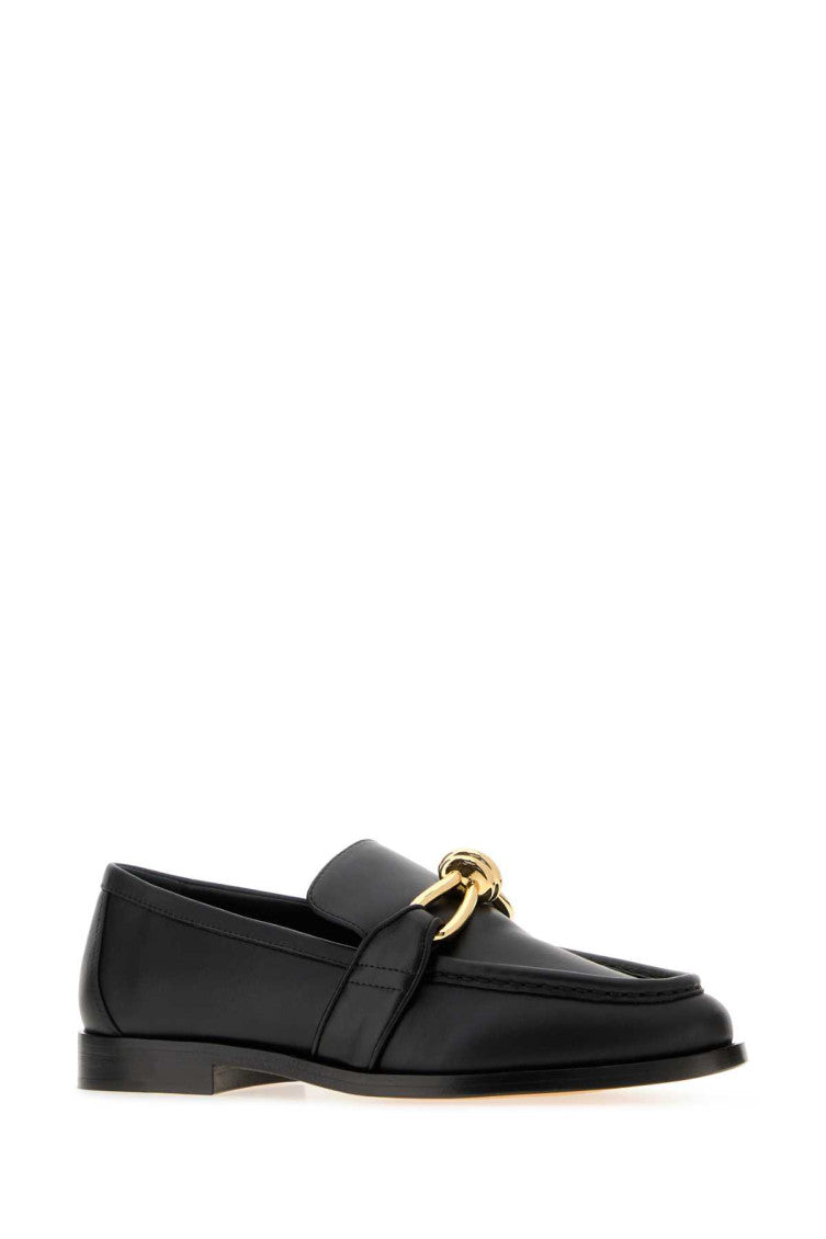 Black Leather Loafers 2