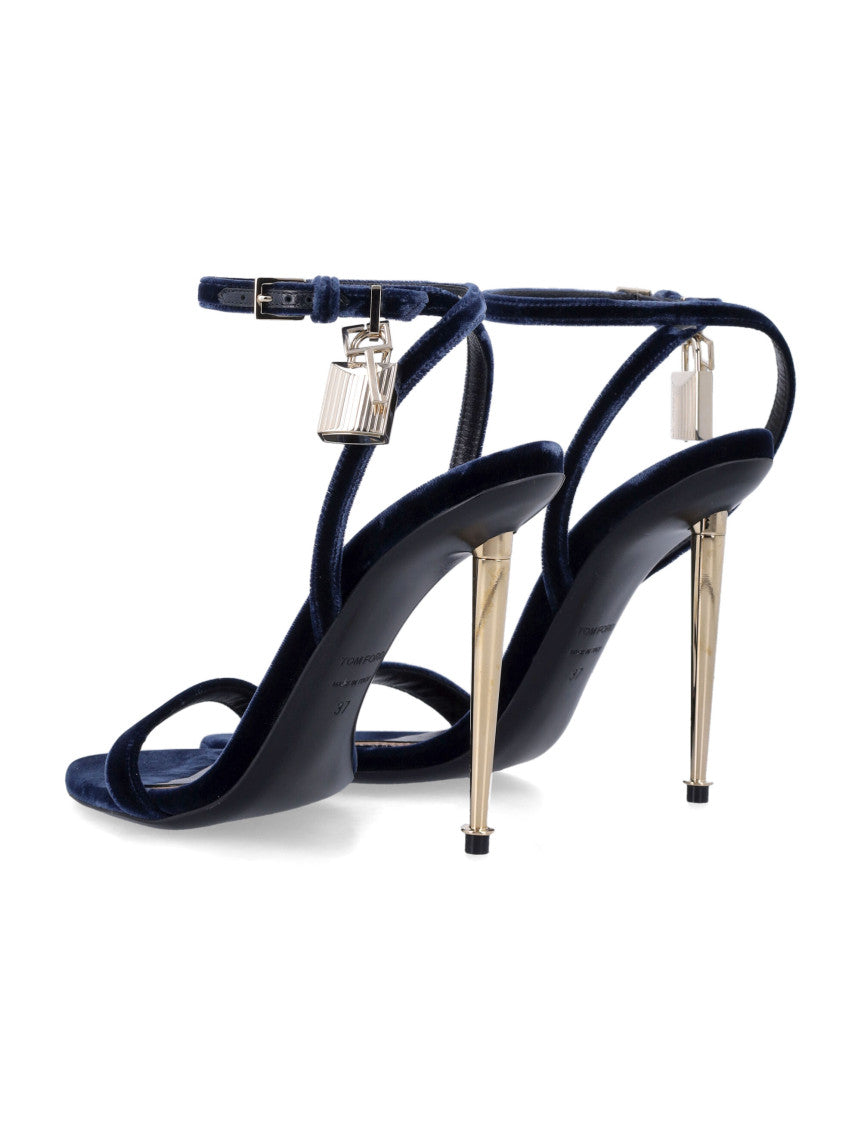 Blue Ankle Strap Heels 3