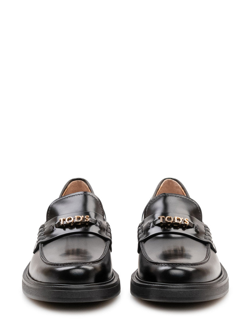 Black Leather Loafers 2
