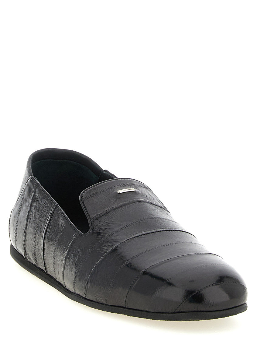 Black Leather Loafers 2