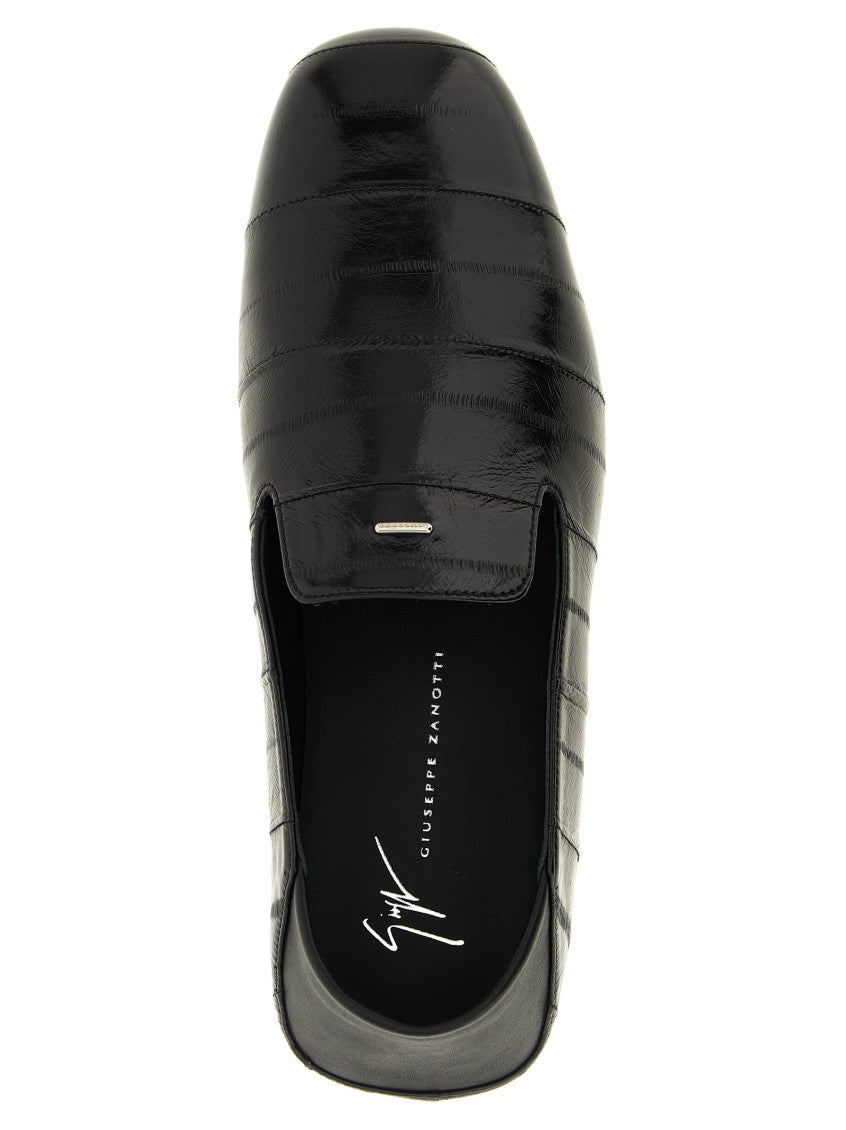 Black Leather Loafers 4