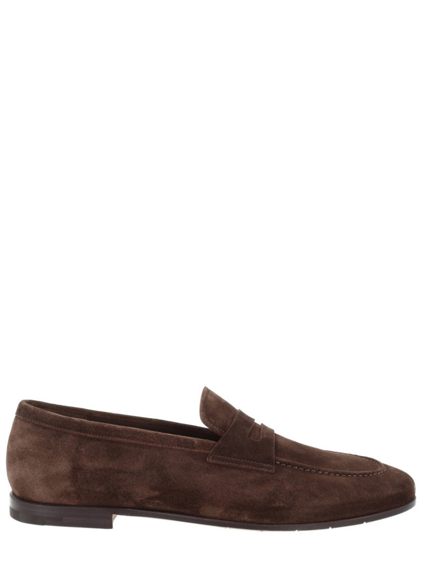 Brown Suede Loafers 1