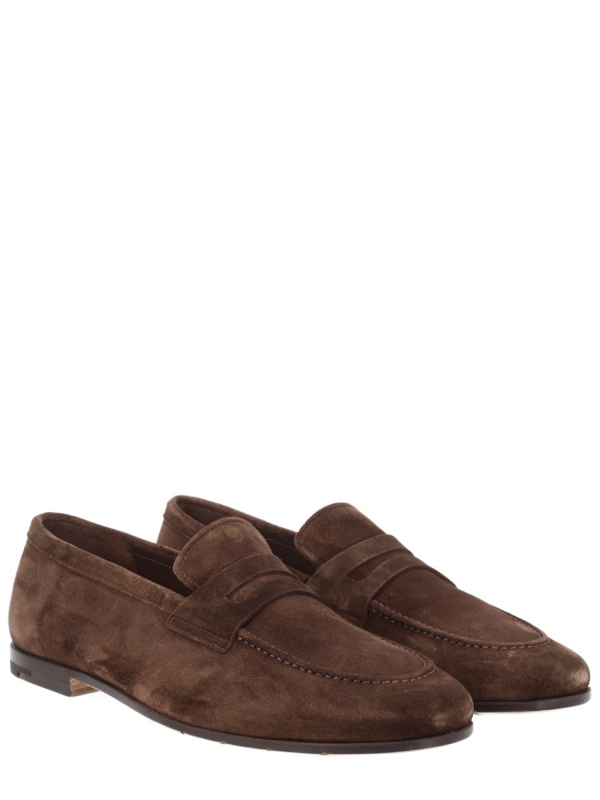 Brown Suede Loafers 2