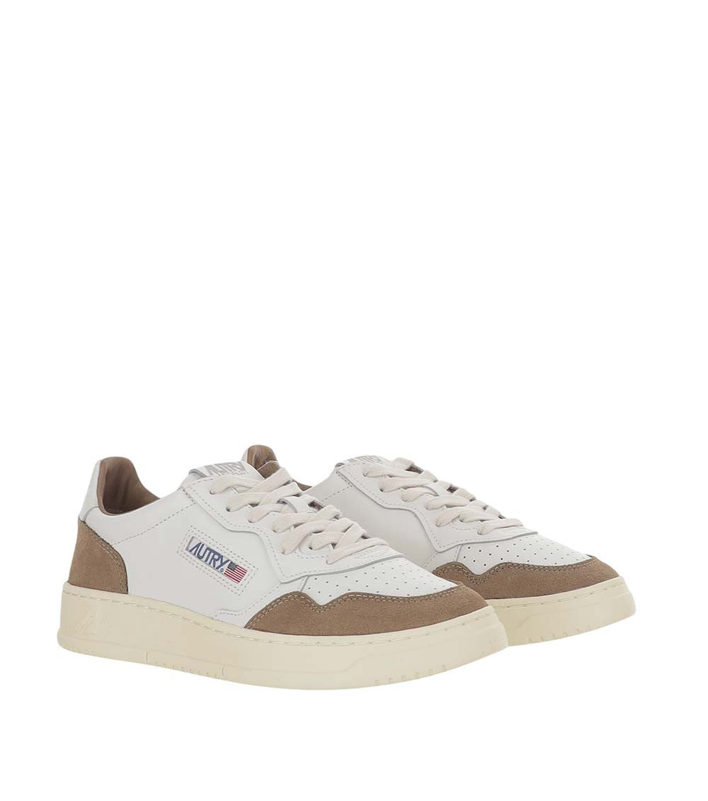 Brown Lace Up Sneakers 2
