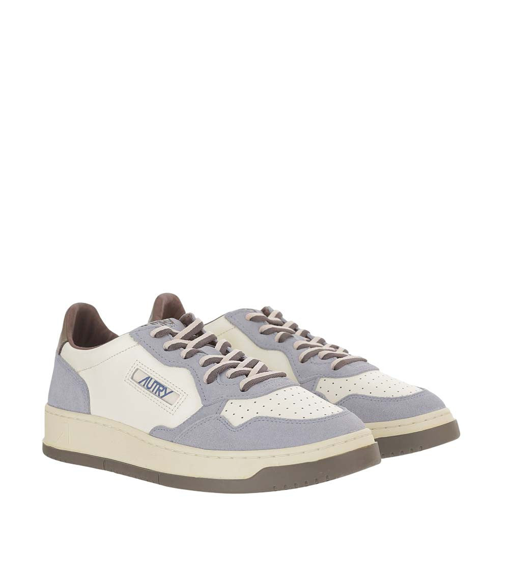 Blue Lace Up Sneakers 2