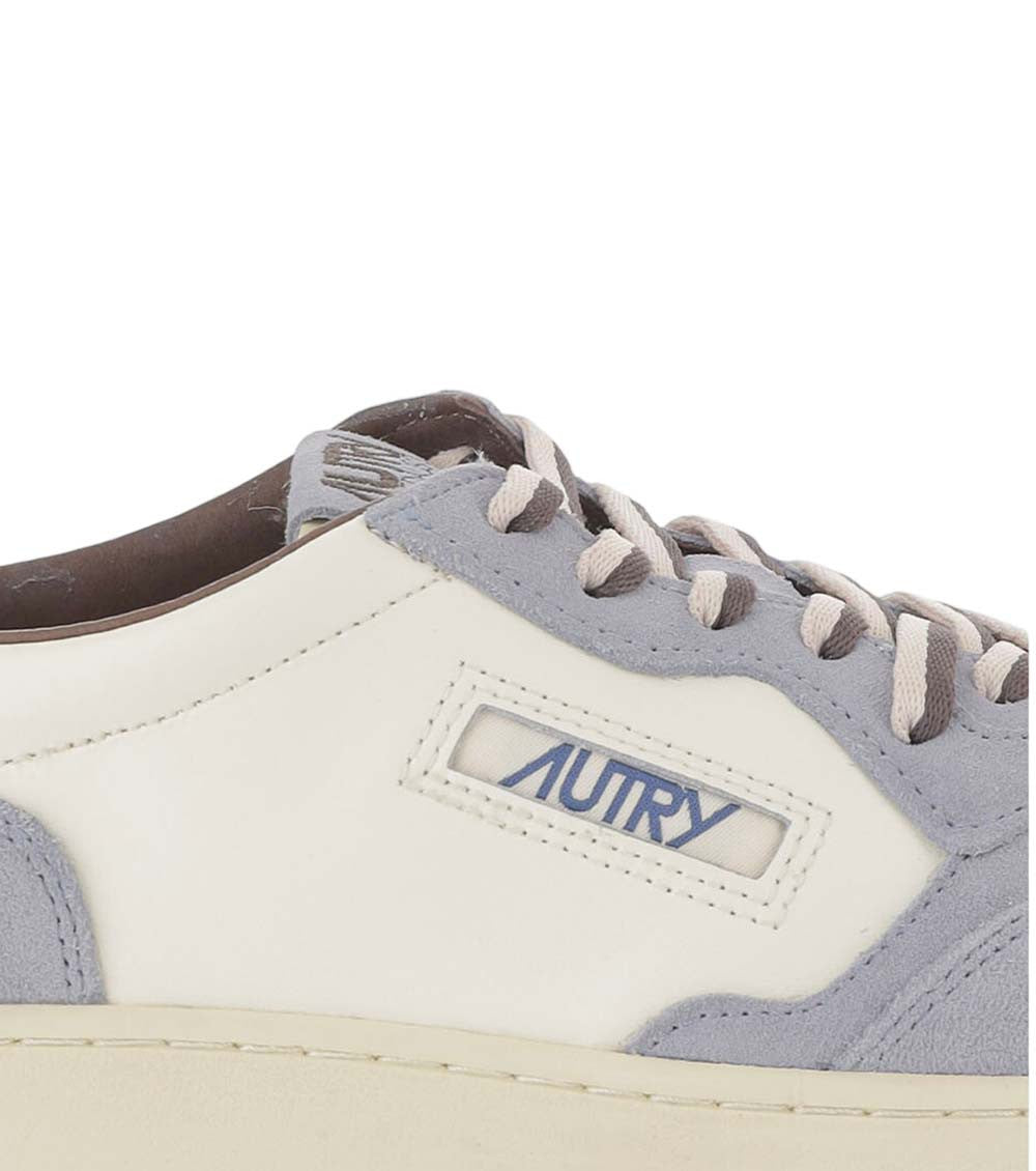Blue Lace Up Sneakers 5