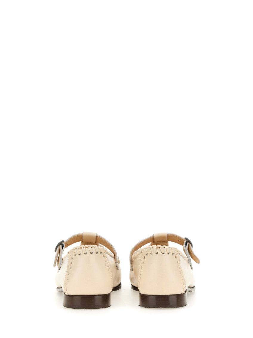 White Leather Loafers 3