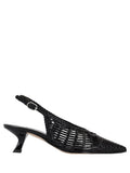 Black Braided Pumps 1