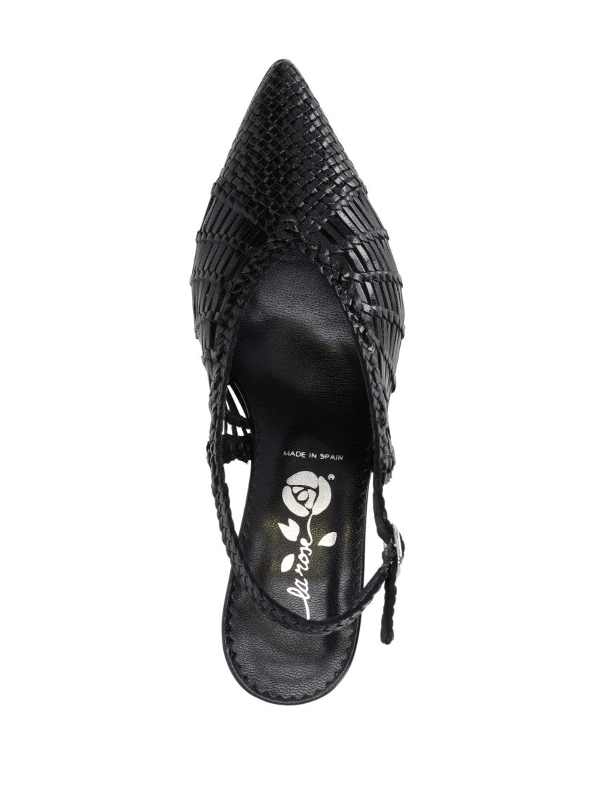 Black Braided Pumps 3