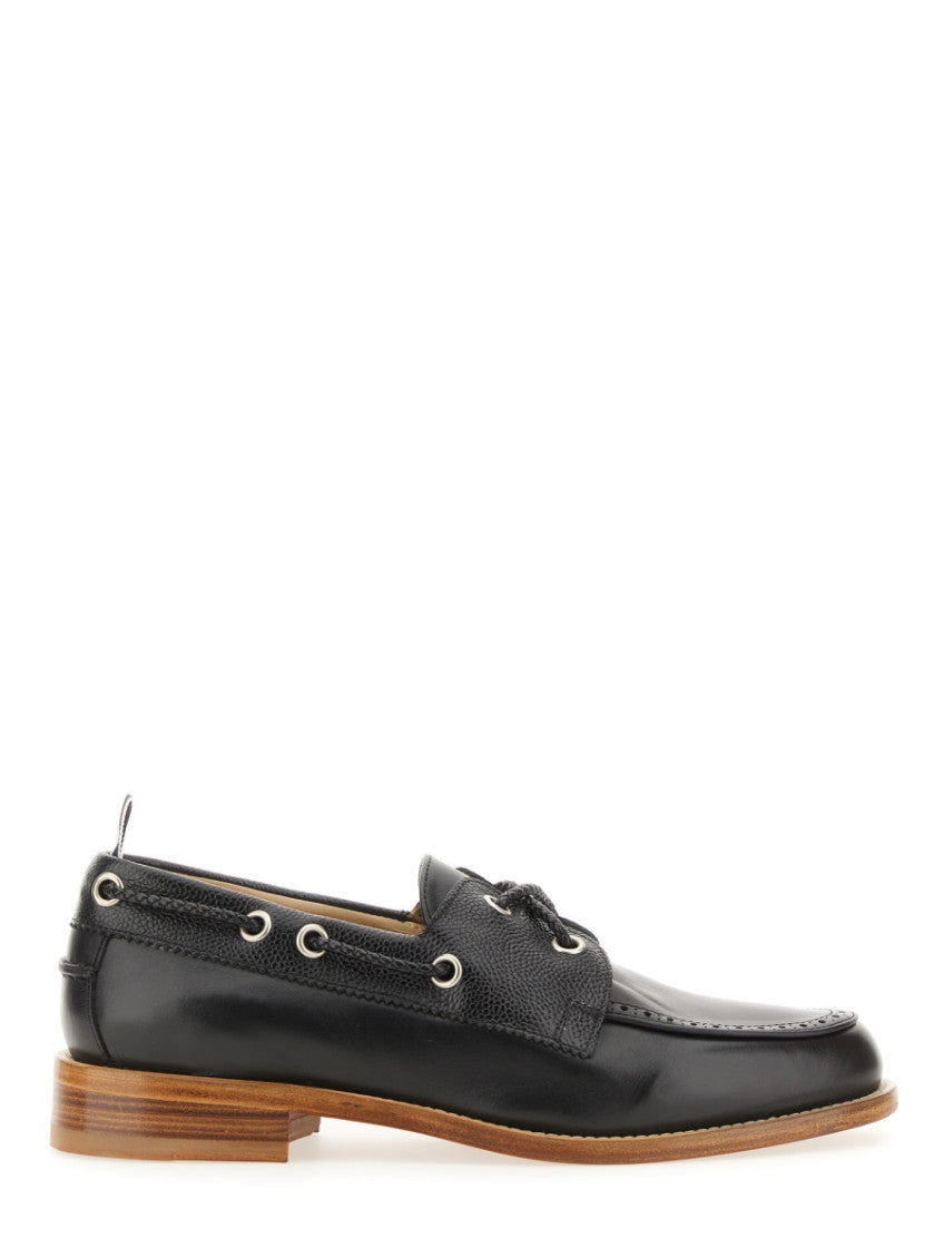 Black Leather Loafers 1