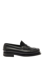Black Leather Loafers 1