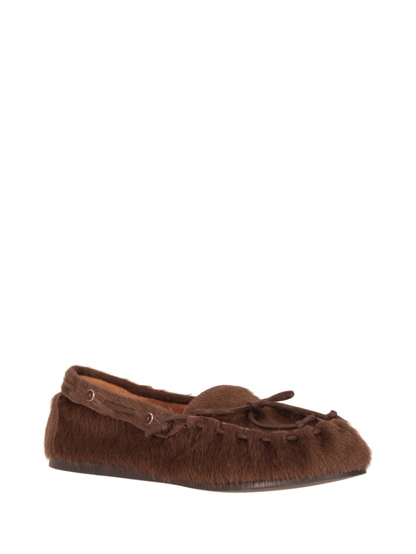 Brown Round-toe Loafers 2