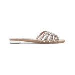 Pink Embellished Flash Sandals 1