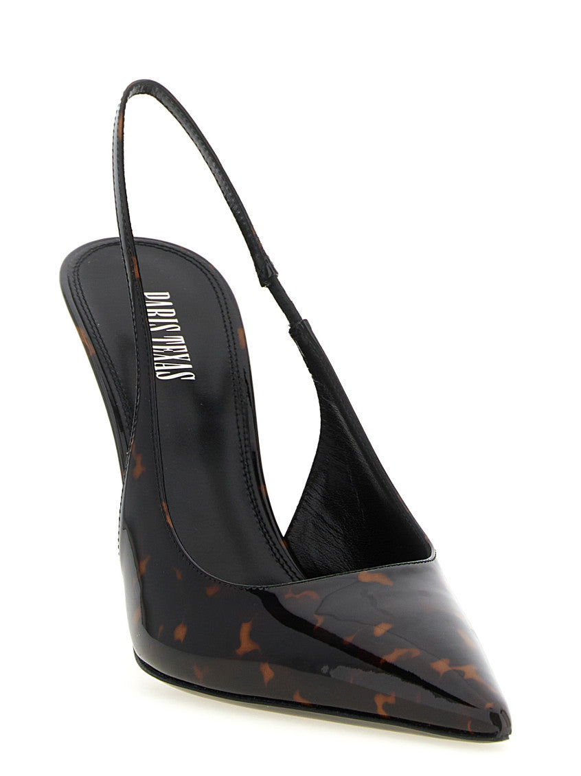 Brown Lidia Slingback Pumps 2