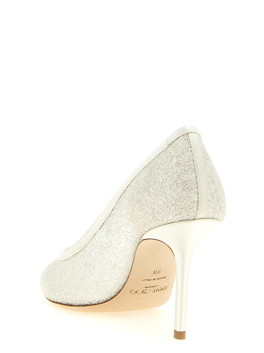White Pointed Pumps 3