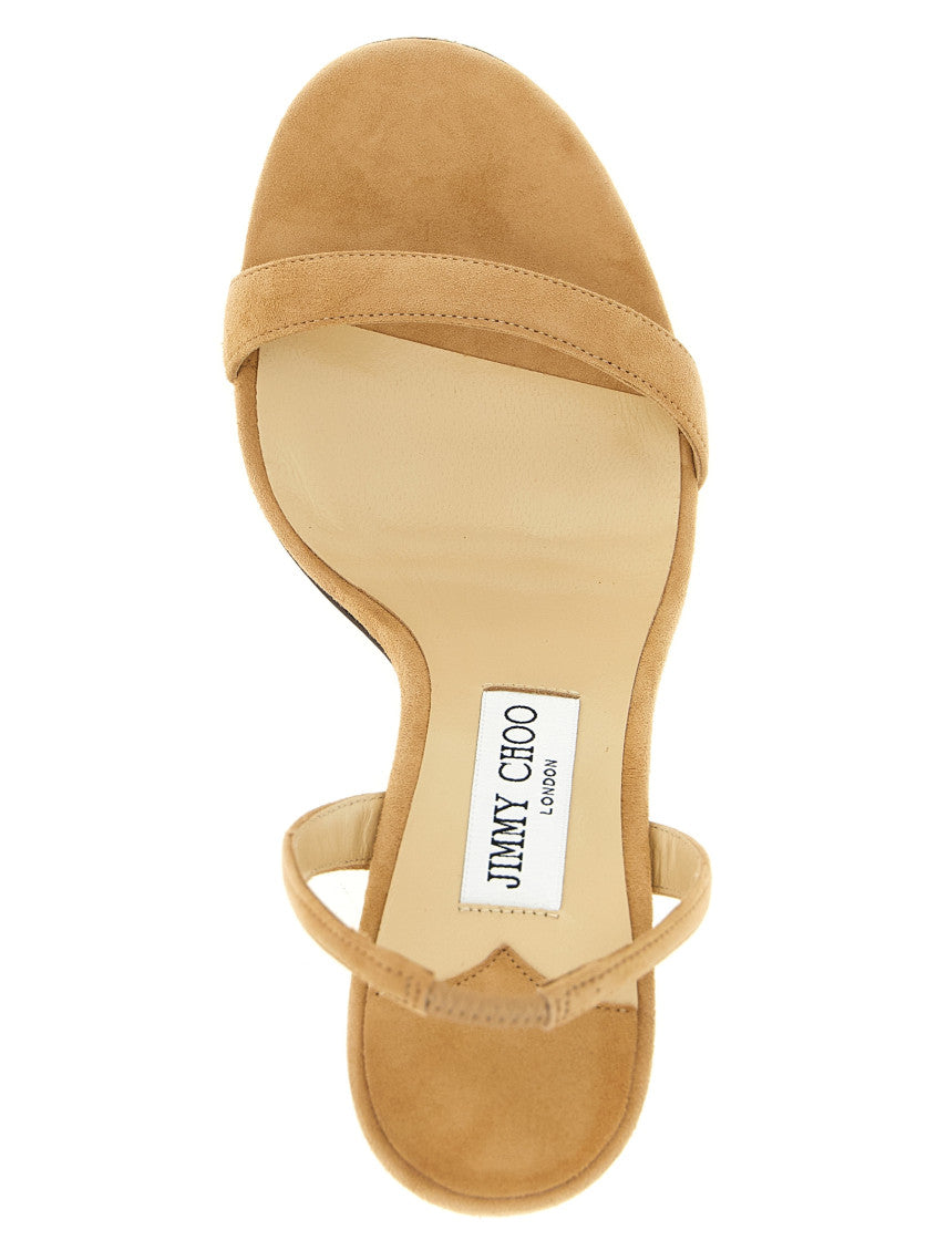 Beige Slingback Heels 4