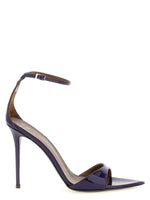 Purple Ankle Strap Heels 1