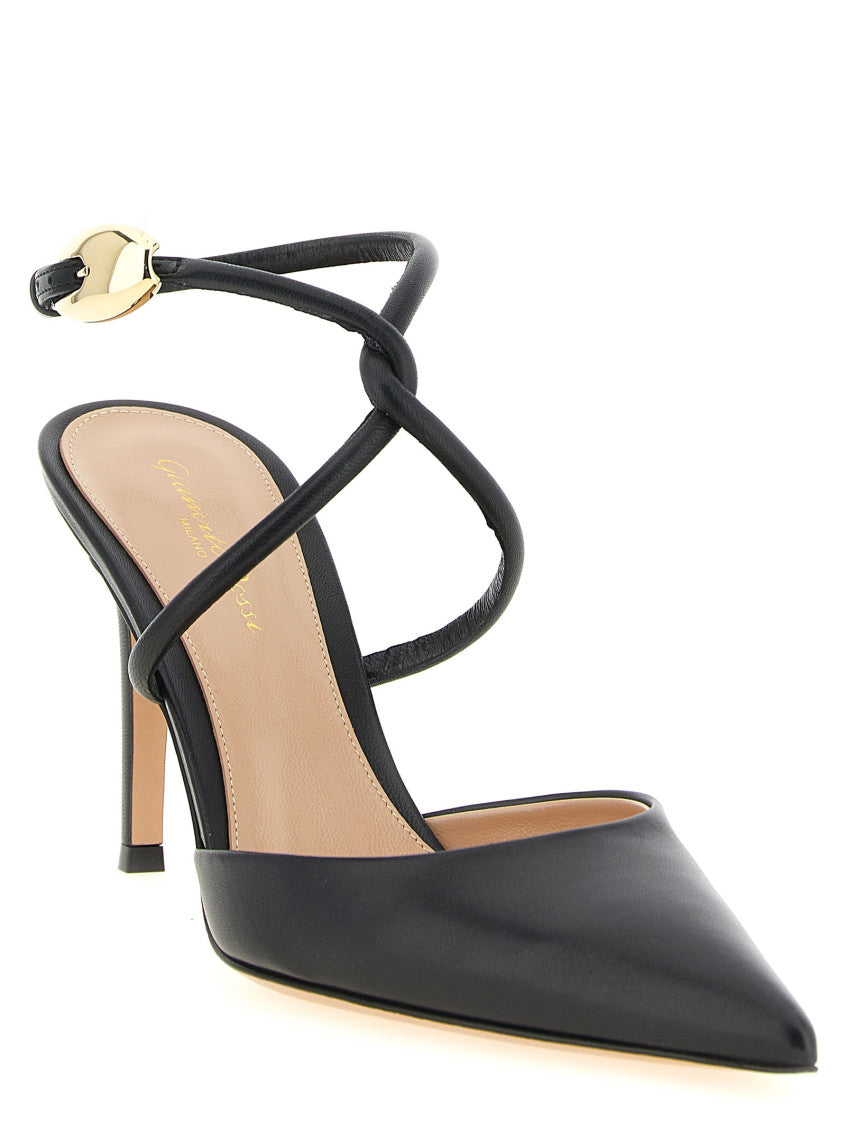 Black Ankle-strap Pumps 2