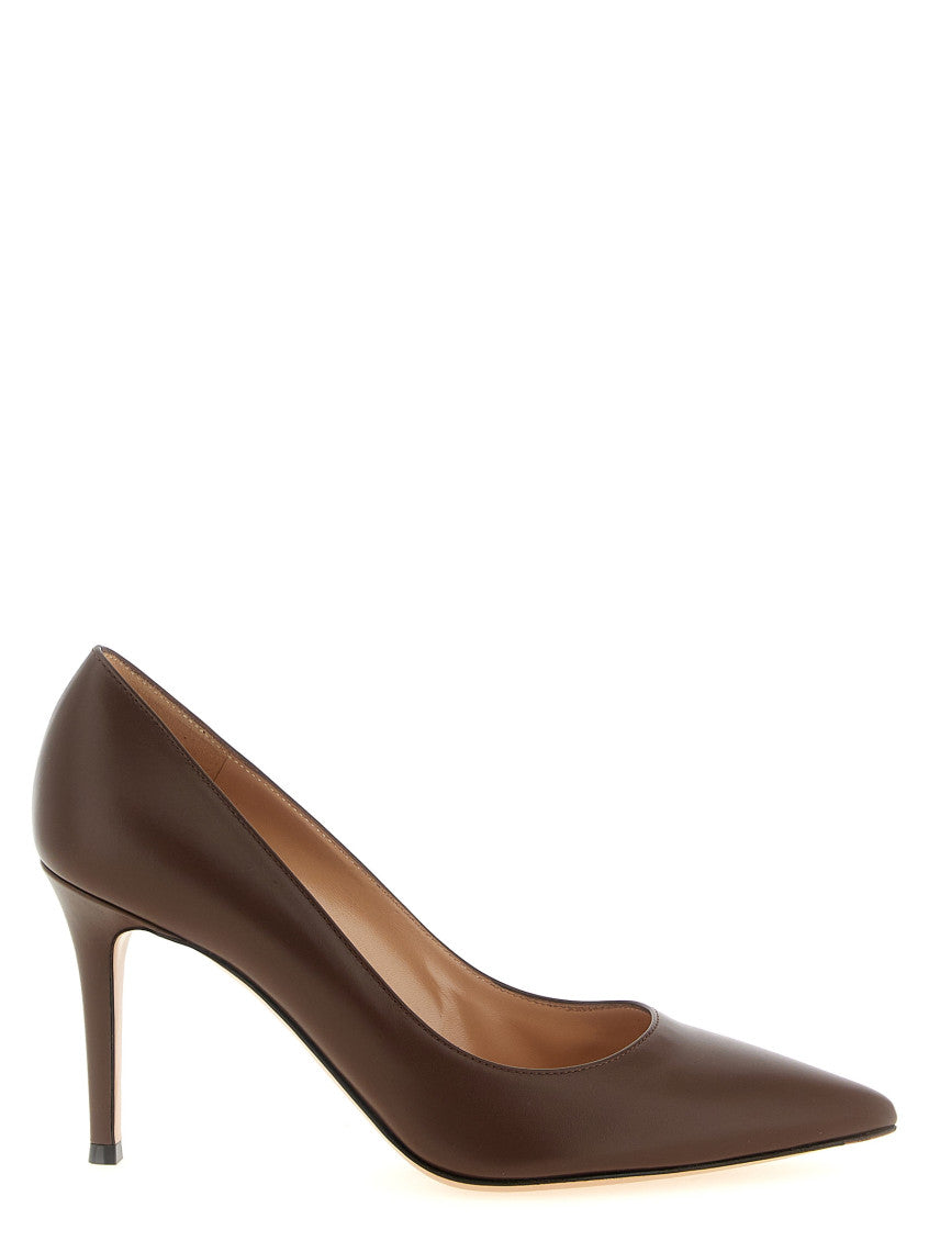 Brown Pointed-toe Pumps 1