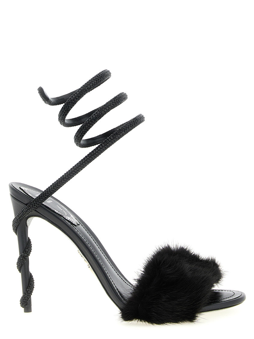 Black Margot Heels 1