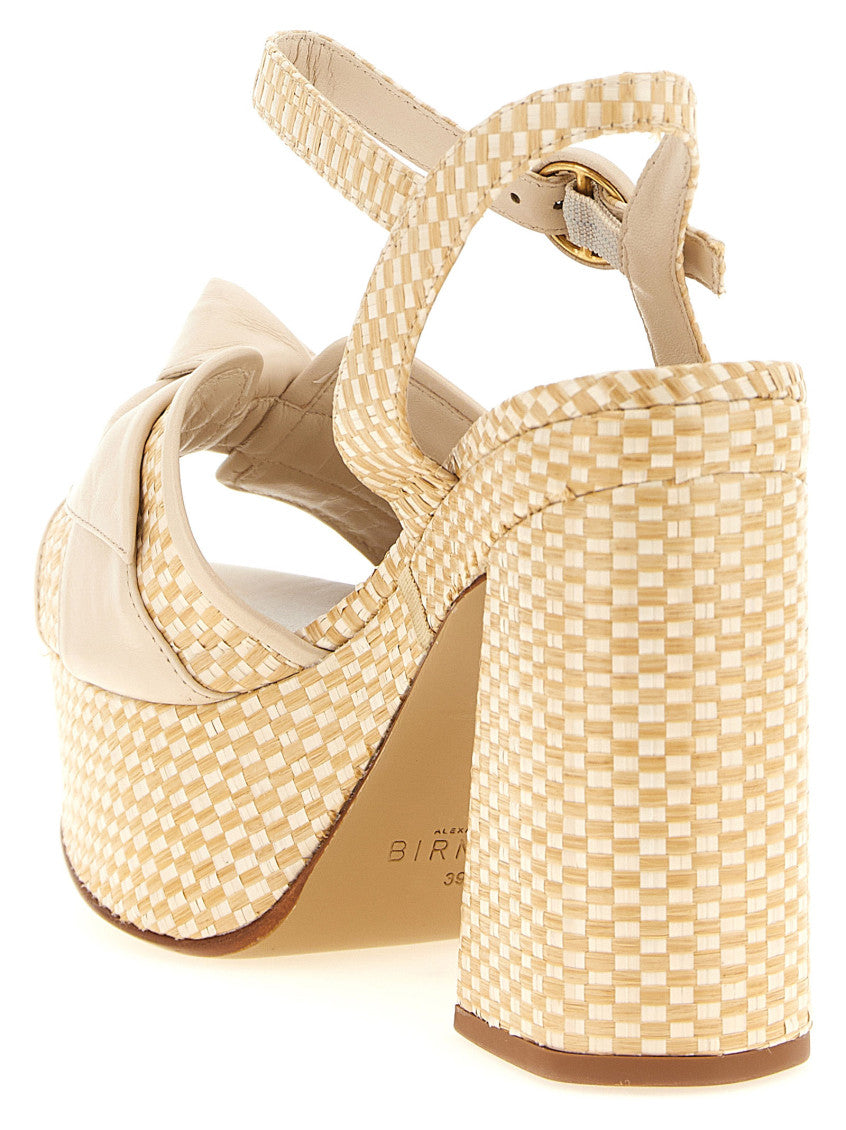 Beige Open Toe Heels 3