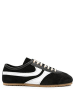 BlackWhite Color Block Sneakers 1