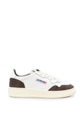 White Color Block Sneakers 1