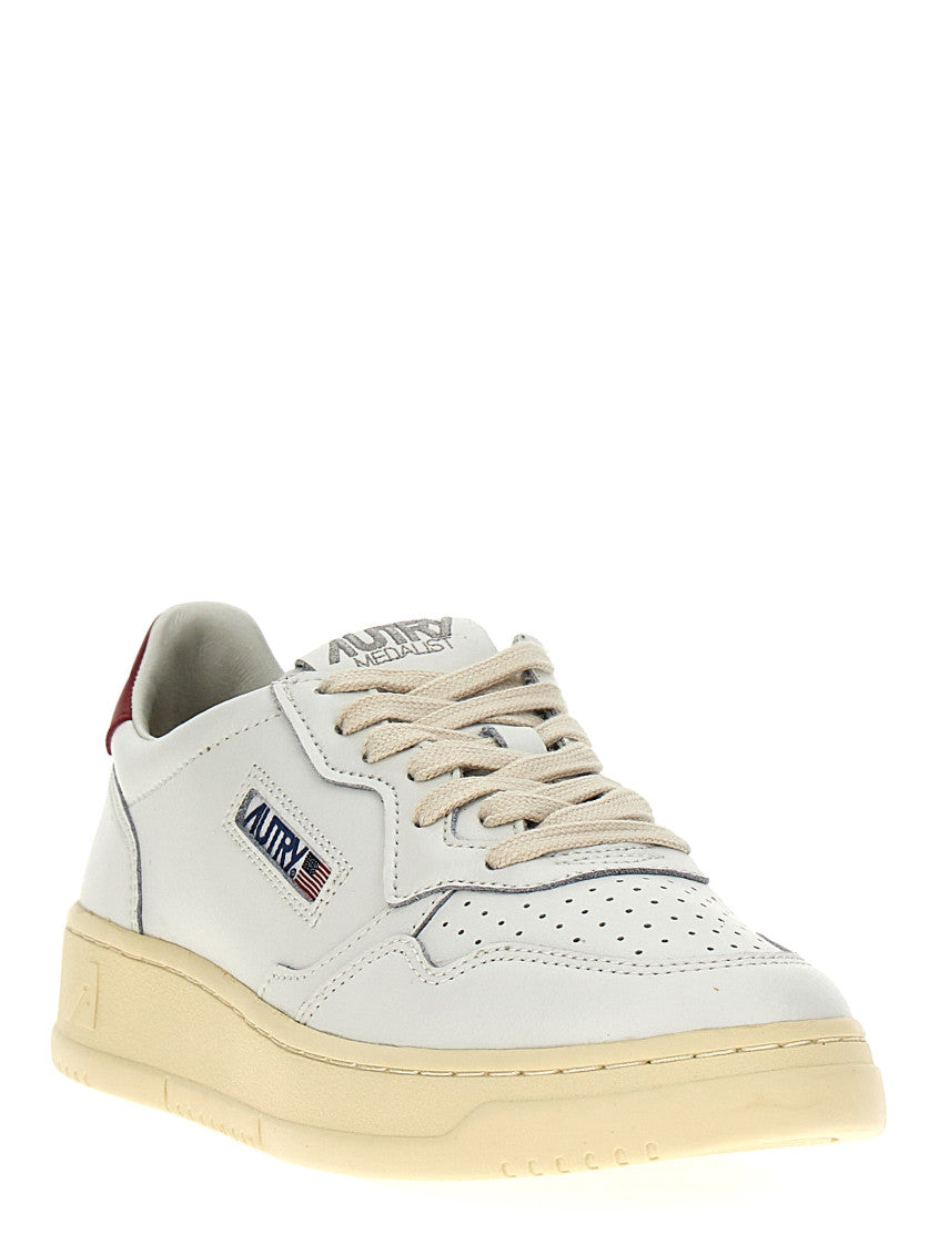 White Lace Up Sneakers 2
