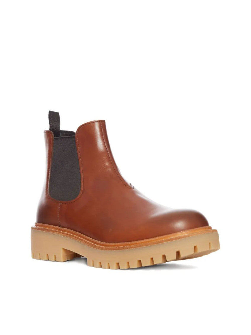 Brown Leather Boots 2