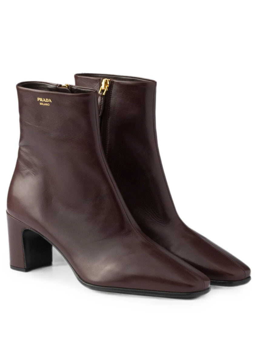 Brown Logo Boots 2