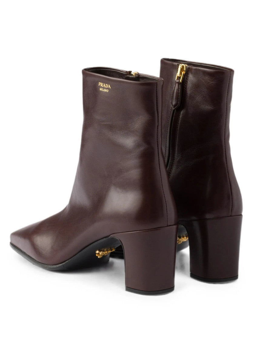 Brown Logo Boots 5