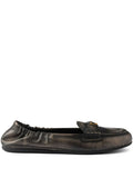 Black Logo Loafers 1