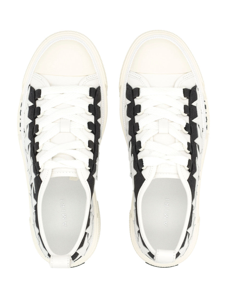 White Graphic Skel Sneakers 3