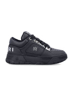 Black Logo Low-Top Sneakers 1